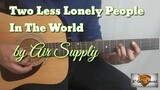 Two Less Lonely People In The World - Air Supply Guitar Chords (Guitar Tutorial)
