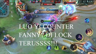 LUO YI COUNTER FANNY? DAMAGENYA PERIHHHH TAPI DILOCK TERUS