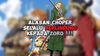 Alasan Kenapa Choper Selalu Berlindung Kepada Zoro Ketika Ada Bahaya !!!