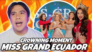 ATEBANG REACTION | MISS GRAND ECUADOR 2022 CROWNING MOMENT #missgrandinternational2022 #mgi2022