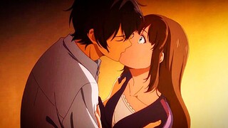 Biểu cảm của cô nàng xinh đẹp khi được hôn~  [ AMV Domestic na kanojo ]  || I love you 3000