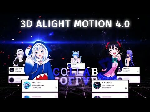 PRESET ALIGHT MOTION 3D 😈😎|| COLLAB KANG PRESET😍|| DJ PAPA LIAT AKU BERNYANYI🎶|| JEDAG JEDUG VIRAL