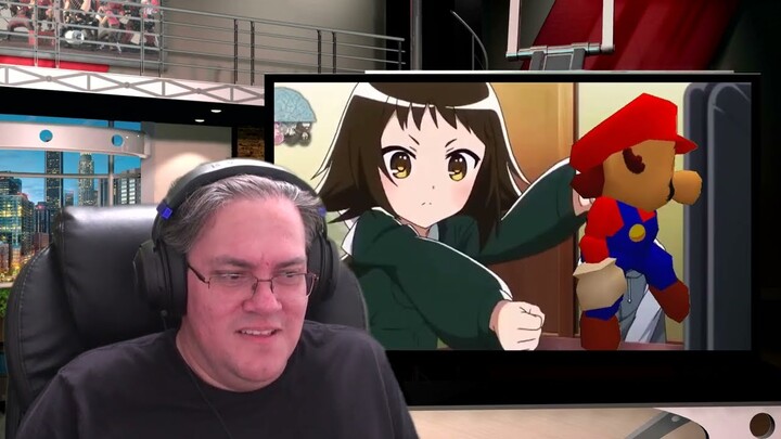 Mario Looking For A Waifu, Mario Reacts To Anime Memes Reaction