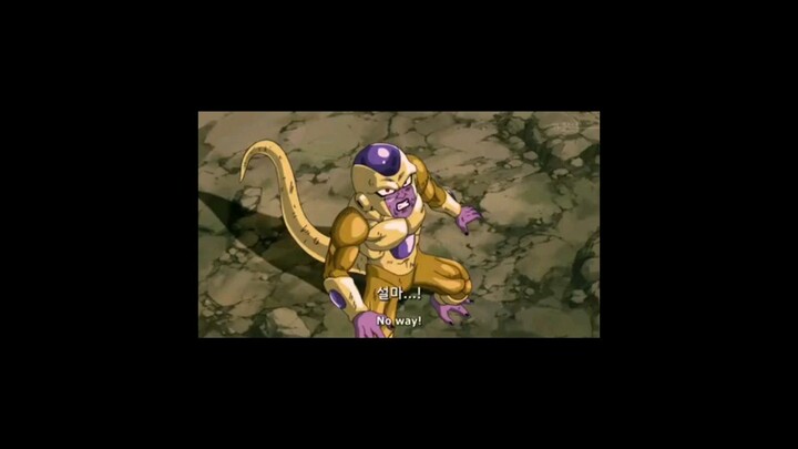 vegeta blue vs golden frieza