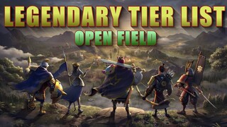 LEGENDARY TIER LIST, OPEN FIELD - MARZEC 2024 | Rise of Kingdoms