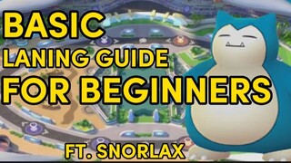 POKEMON UNITE- LANING GUIDE