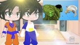 Dragon Ball Super react HULK Vs. SAITAMA Animation (Full Version) -Taming The Beast