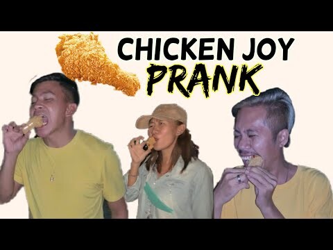 FAKE FRIED CHICKEN PRANK | LAPTRIP😂