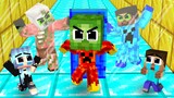 Monster School : Fire Baby Zombie Love Curse - Sad Story - Minecraft Animation