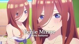 Eenie Minne | Miku Nakano「Edit/AMV」Gotoubun no hanoyome Alight Motion Edit
