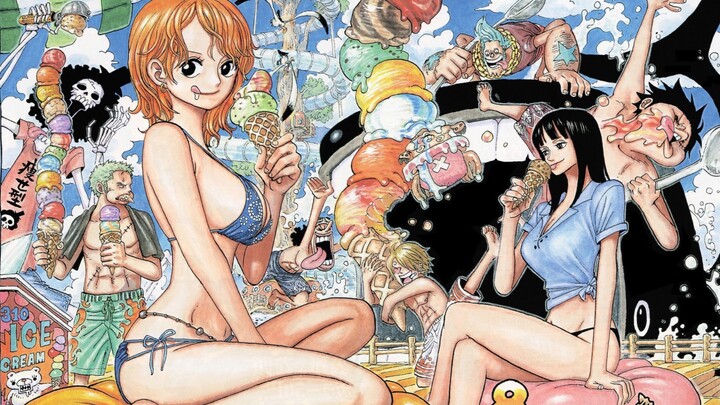 【ONE PIECE】B站史上最全海贼王彩页合集 第一弹