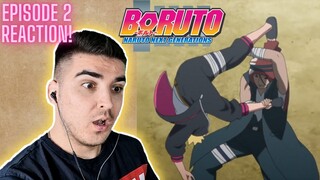 IWABE VS BORUTO! BORUTO EPISODE 2 REACTION! ( The Hokage's Son!! )