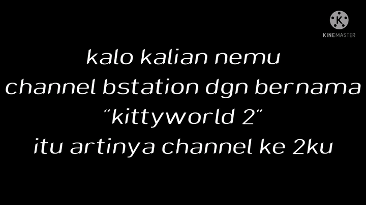 aku akan jarang upluod y,karena hpku udh mulai rusak2. jgn shedih ya nanti aku ikut sedih😢😭😭