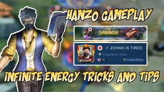 SAVAGE & MANIAC! Hanzo Gameplay - Hanzo is Silent META - Tricks and Tips [Top Global Hanzo]  | ZOHAN