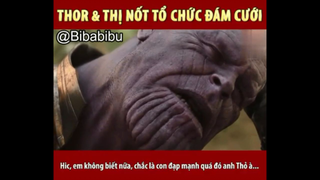 THOR & THỊ NỐT TỔ CHỨC ĐÁM CƯỚI SIÊU TO KHỔNG LỒ #funny