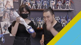 Beli dia untuk 2w!~ Ini terlalu besar... Patung Freedom Gundam pertama yang dibagikan! [Membongkar d