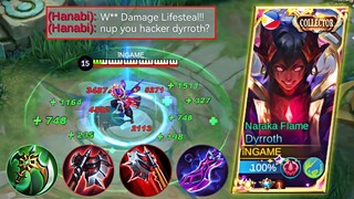 WOW!! NEW DYRROTH MULTIPLE LIFESTEAL AND DAMAGE HACK 2023 (NEW META)