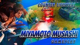 Miyamoto Musashi Jungle Gameplay | Counter Lifesteal | Best Build | Honor of Kings | HoK