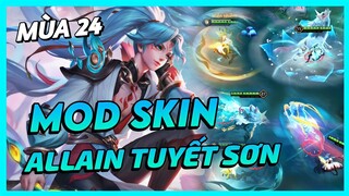 Mod Skin Allain Tuyết Sơn Song Kiếm Mùa 24 Mới Nhất Full Hiệu Ứng Không Lỗi Mạng | Yugi Gaming