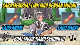 Cara Membuat Link Midi Dengan Mudah !!! - The Legend Of Neverland