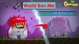 I BANNED MYSELF IN MY OWN WORLD ( EPIC ) | GROWTOPIA #VinDare6