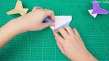The little devil paper airplane that was once popular all over the Internet flies fast, far and stea