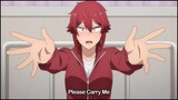 Tomo-chan Wants a PIGGYBACK RIDE 😂 | Please Carry Me 🤣 | Tomo-chan Is a Girl Episode 10 | By Anime T
