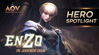 Enzo Hero Spotlight - Garena AOV (Arena of Valor)