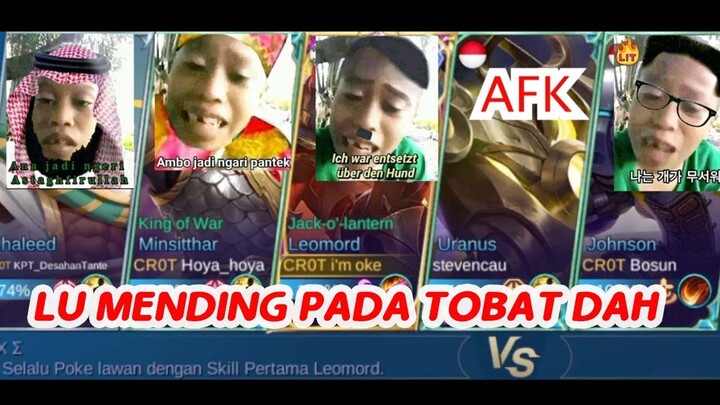 LU MENDING PADA TOBAT DAH || MOBILE LEGENDS