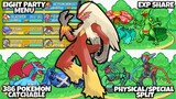 (UPDATE) Pokemon GBA Rom Hack 2022 With 8 Party Menu, 386 PKMN, EXP Share,  And More