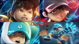 Nama Nama Boboiboy Character Boboiboy Movie 2 dan Boboiboy Galaxy