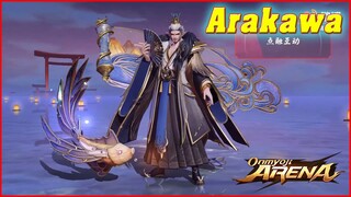 🌸Onmyoji Arena: Skin Arakawa [Huyễn Triều Tầm Đăng] Series: Đăng Ảnh Hí Mộng