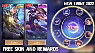 NEW EVENT! GET FREE ANNUAL STARLIGHT SKIN AND EPIC SKIN + REWARDS! FREE SKIN! | MOBILE LEGENDS 2022