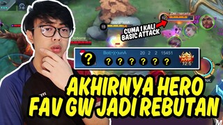 JADI HERO REBUTAN PRO PLAYER PUSH RANK, ITEM BARU BIKIN INI HERO BROKEN - MOBILE LEGENDS