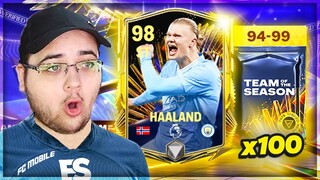 98+ TOTS ÇIKANA KADAR SINIRSIZ 94-99 TOTS TAKASI YAPTIM ! TOTS PAKET AÇILIMI FC Mobile