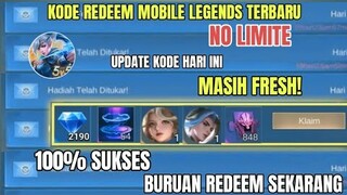 BURUAN! 3 KODE REDEEM ML TERBARU KODE REDEEM MOBILE LEGENDS HARI INI UPDATE FEBRUARI 2024