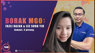 Borak MGO: Fazli Razak & Lee Sook Yih dari GamesBond