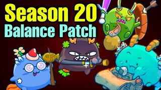 Axie Infinity Season 20 Balance Patch | My Reaction | Play To Earn NFT Game (Tagalog)