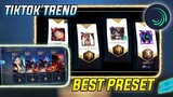 10 MOST BEAUTIFUL PRESET LINK 🎟️ FOR MOBILE LEGENDS