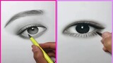 Hướng Dẫn Vẽ Mắt Bằng Bút Chì Siêu Đẹp của cao thủ tik tok / How to draw an eye with pencils