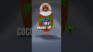 I’m a coconut!🥥 #roblox #shorts #coconut #funny #lol #evade #mm2 #gaming #viral