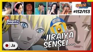 💔 Naruto Learns Jiraiya´s Death Reaction Mashup  😭 🇯🇵 Shippuden 152/153 | Somber News - ナルト 疾風伝