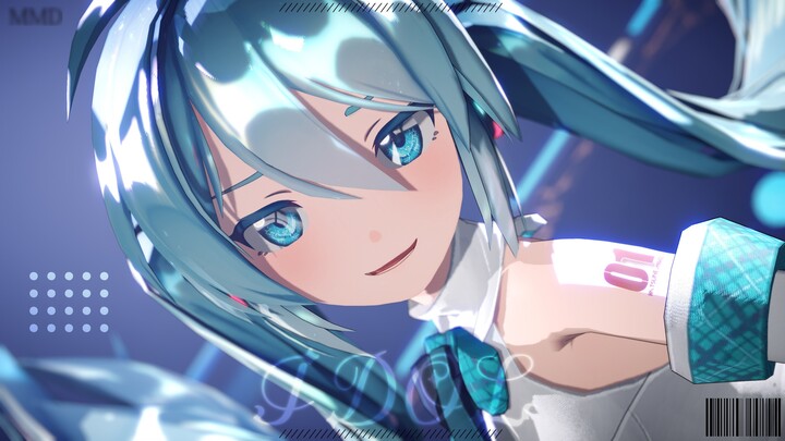 MMD 「イドル」มิวสิควิดีโอ Idol Hatsune Miku 8K