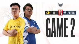 ONIC vs EVOS LEGENDS | Regular Season WEEK 3 DAY 2 | GAME 2 | #MPLIDS11