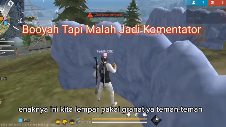 Booyah Tapi Malah Jadi Komentator Terbaik