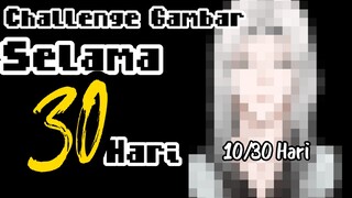 ||Challenge Gambar Selama 30 Hari|| Hari ke 10 "Sephiroth" (Final Fantasy VII)