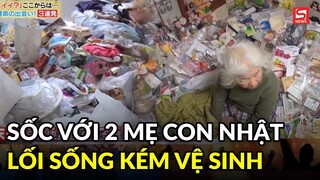 2 mẹ con người Nhật lên sóng truyền hình bởi lối sống kém vệ sinh