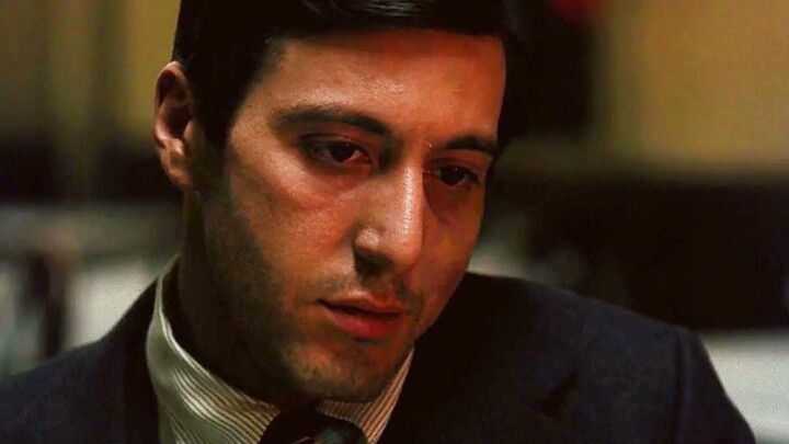 Pay attention to Mike's eyes before he kills Sollozzo|<The Godfather>