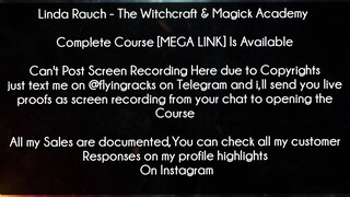 Linda Rauch Course The Witchcraft & Magick Academy Download