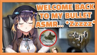 Petra Relaxes to ASMR of Bullets Hitting Her Shield [Nijisanji EN Vtuber Clip]